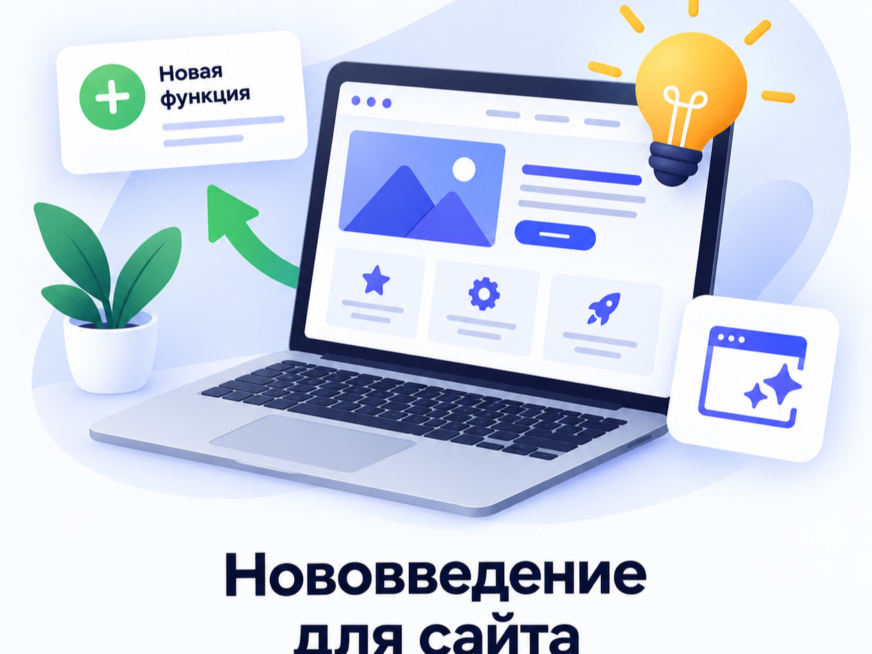 Нововведение для сайта